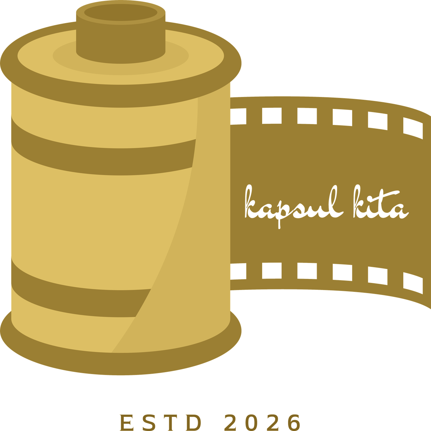 KapsulKita — film canister logo